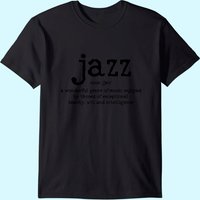 T-shirt Définition de la Musique Jazz pour Hommes