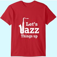 T-shirt Let's Jazz Things Up pour hommes en noir — T-shirts pour hommes