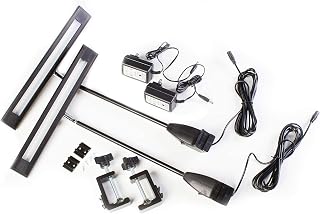 Ensemble de 2 lumières LED de salon 20W pour stand d'exposition — Lampe de bureau menée