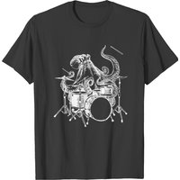 T-shirt Homme avec Pieuvre Batteur