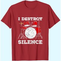 T-shirt Drummer Saying pour hommes