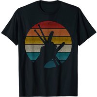 T-shirt Vintage Drummer pour Hommes