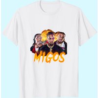 Migos Culture T-Shirt for Men in Black