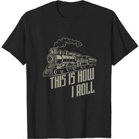 Train Driver Railway Worker Engineman T-shirt for Men — Mens T Shirts