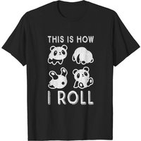 T-shirt pour hommes This Is How I Roll Bébé Panda — T-shirts pour hommes