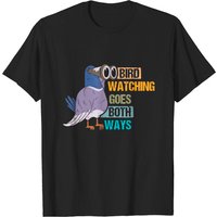 T-shirt Birdwatching Goes Both Ways pour hommes — T-shirts pour hommes