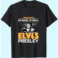Elvis Presley The King of Rock N Roll T Shirt for Men