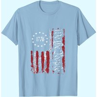 T-shirt Vintage Drapeau Américain 1776 We The People pour Hommes — T-shirts pour hommes