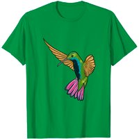 Hummingbird Lover Illustration Men's T-Shirt — Mens T Shirts