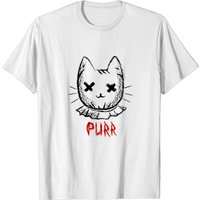 T-shirt pour hommes Voodoo Cat Head Purr — T-shirts pour hommes