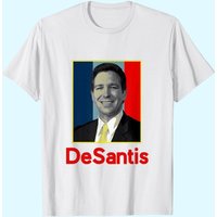 T-shirt Ron DeSantis pour hommes en noir — T-shirts pour hommes