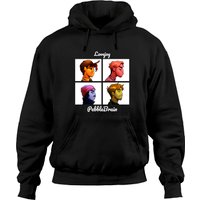 Hoodie Pebble Brain Lovejoy pour Unisexe en Noir — Sweats à capuche pour hommes