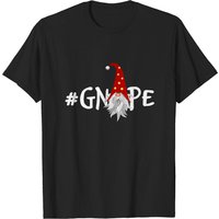 T-shirt Gnope Gnome pour hommes en noir — T-shirts pour hommes