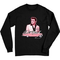 T-shirt à manches longues Elvis Pink Classic Car pour femmes — T-shirts pour hommes