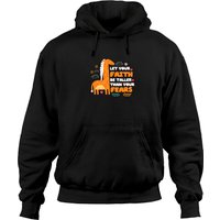 Laissez Votre Foi Être Plus Grande Que Vos Peurs Sweat à Capuche Girafe — Sweats à capuche pour hommes