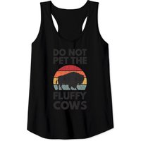 Do Not Pet The Fluffy Cows Men's Tank Top — Mens T Shirts