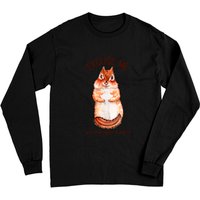 Excusez-moi, votre mangeoire à oiseaux est vide T-shirt à manches longues écureuil — T-shirts pour hommes
