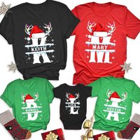 T-shirt personnalisé de Noël pour la famille assortie pour hommes — T-shirts pour hommes