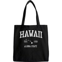 Hawaii Tote Bag Vintage Sports Design Hawaiian Islands