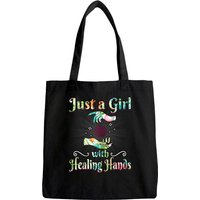 Sac fourre-tout pour massothérapeute - Just A Girl With Healing Hands — Sacs fourre-tout