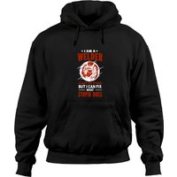 Hoodie I Am A Welder I Can't Fix Stupid pour Unisexe — Sweats à capuche pour hommes