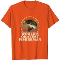 T-shirt de pêcheur moyen - Cadeau original pour homme