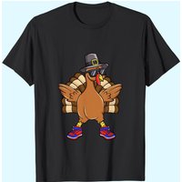 T-shirt Pilgrim de Course pour l'Action de Grâce Turkey Trot — T-shirts pour hommes