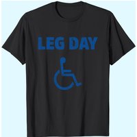 T-shirt d'entraînement et de gym Leg Day Handicap pour hommes — T-shirts pour hommes