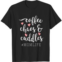 T-shirt Coffee Chaos And Cuddles pour hommes
