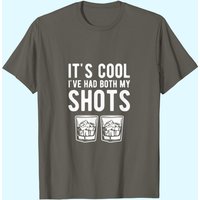 T-shirt Tequila Whiskey : J'ai eu mes deux shots