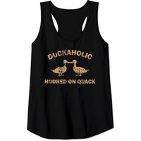 Débardeur Funny Duckaholic Hooked On Quack pour hommes — T-shirts pour hommes