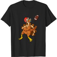 T-shirt de football Thanksgiving d'ailier large pour hommes — T-shirts pour hommes