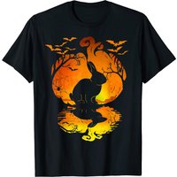 T-shirt Halloween Lapin pour hommes - Noir