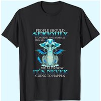 T-shirt pour hommes "People Should Stop Expecting Funny Dragon Lover