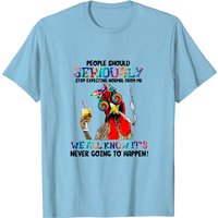 T-shirt pour hommes Chicken People Should Stop Expecting Normal — T-shirts pour hommes