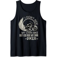 Débardeur I Dont Ride My Own Bike pour hommes - Noir — T-shirts pour hommes