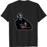 T-shirt Nothing Just Chillin Killin Scream Ghost Watch Horror Movie — T-shirts pour hommes