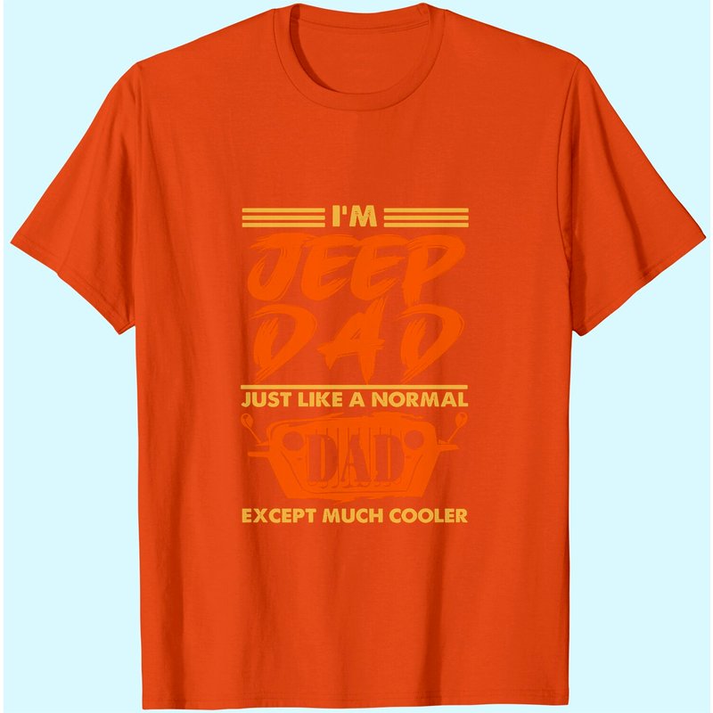T-shirt Jeep I Am A Jeep Dad pour hommes