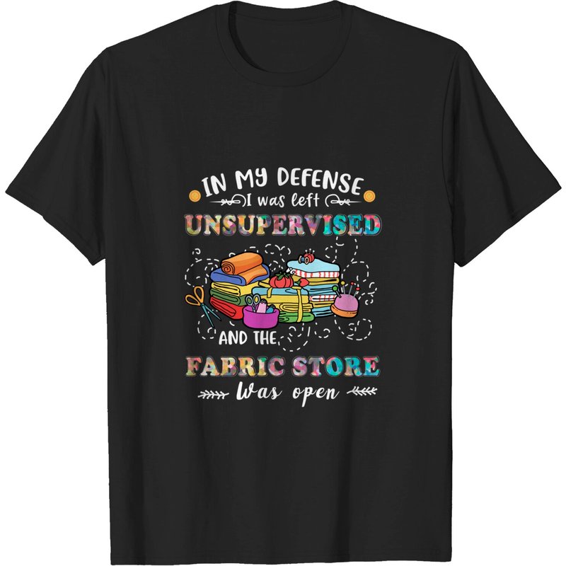 T-shirt pour hommes Quilting Unsupervised Fabric Store