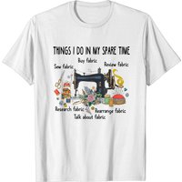 T-shirt Quilting Things I Do In My Spare Time pour hommes — T-shirts pour hommes