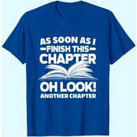 T-shirt cadeau Just One More Chapter pour hommes — T-shirts pour hommes