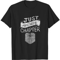 Just One More Chapter Men's T-Shirt in Black