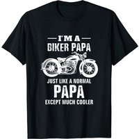 T-shirt Moto Biker Papa pour Hommes Dad Grandpa — T-shirts pour hommes