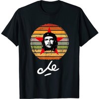 T-shirt Che-Guevara Cuba Révolution Signature Guerrilla pour hommes — T-shirts pour hommes
