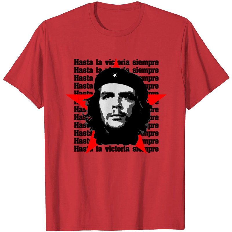 T-shirt Che Guevara Révolution Guerrière Cubain pour Hommes — T-shirts pour hommes