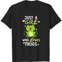 Juste Une Fille Qui Aime Les Grenouilles T-Shirt Pour Hommes