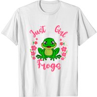 Frog Just A Girl Who Loves Frogs T-shirt pour hommes — T-shirts pour hommes
