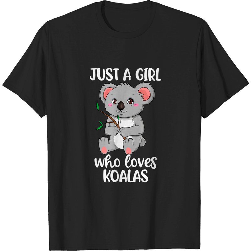 Juste une Fille Qui Aime les Koalas T-Shirt pour Hommes — T-shirts pour hommes