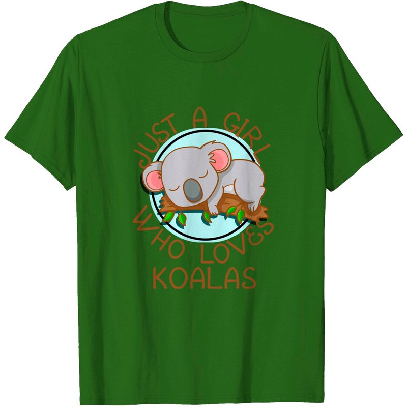 Juste une fille qui aime les koalas T-shirt pour hommes — T-shirts pour hommes