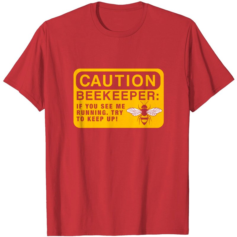 T-shirt Avertissement Apiculteur pour Hommes — T-shirts pour hommes